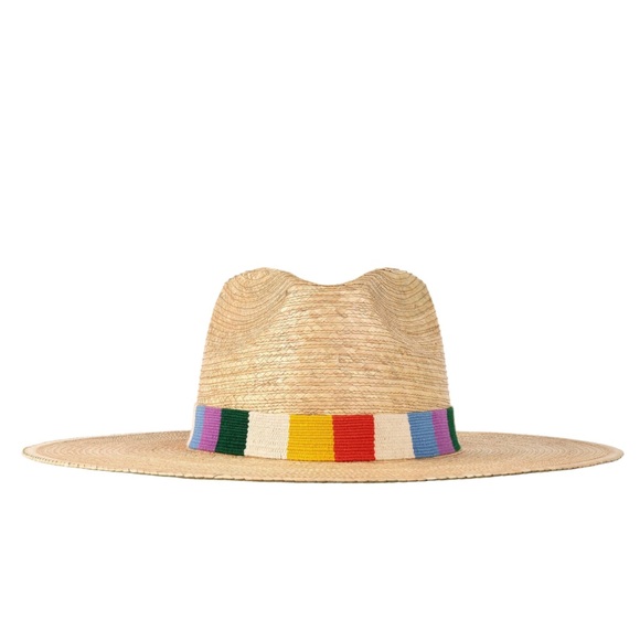Sunshine Tienda Accessories - Andie Rainbow palm hat NIB
